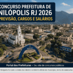 Concurso Prefeitura de Nilópolis RJ 2026: previsão, cargos e salários